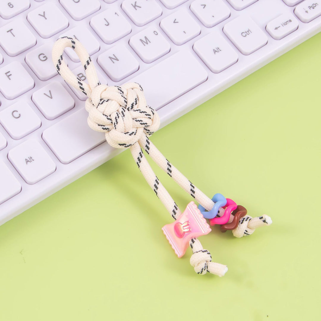 Fun Decorative Paracord Keychain Bowlift
