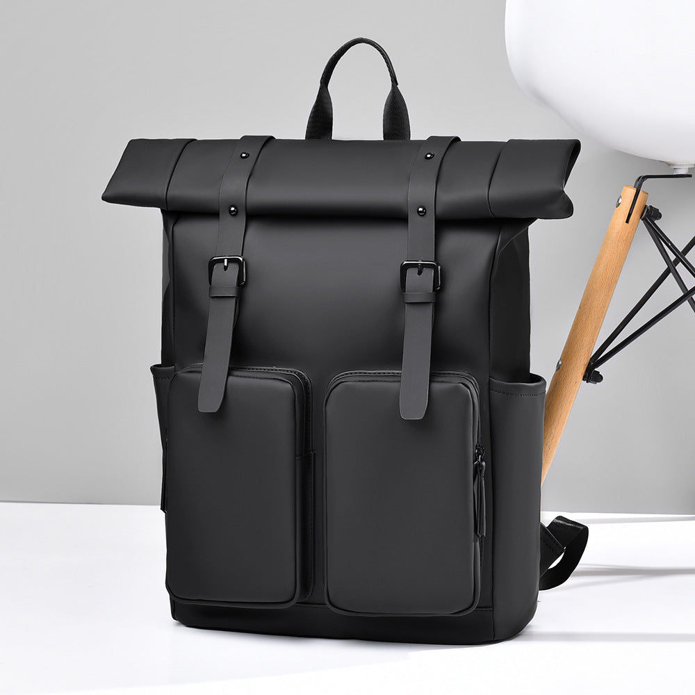 Roll-Top Waterproof Urban Backpack Bowlift