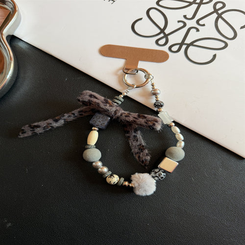 Decorative Bead Charm Keyring Bowlift