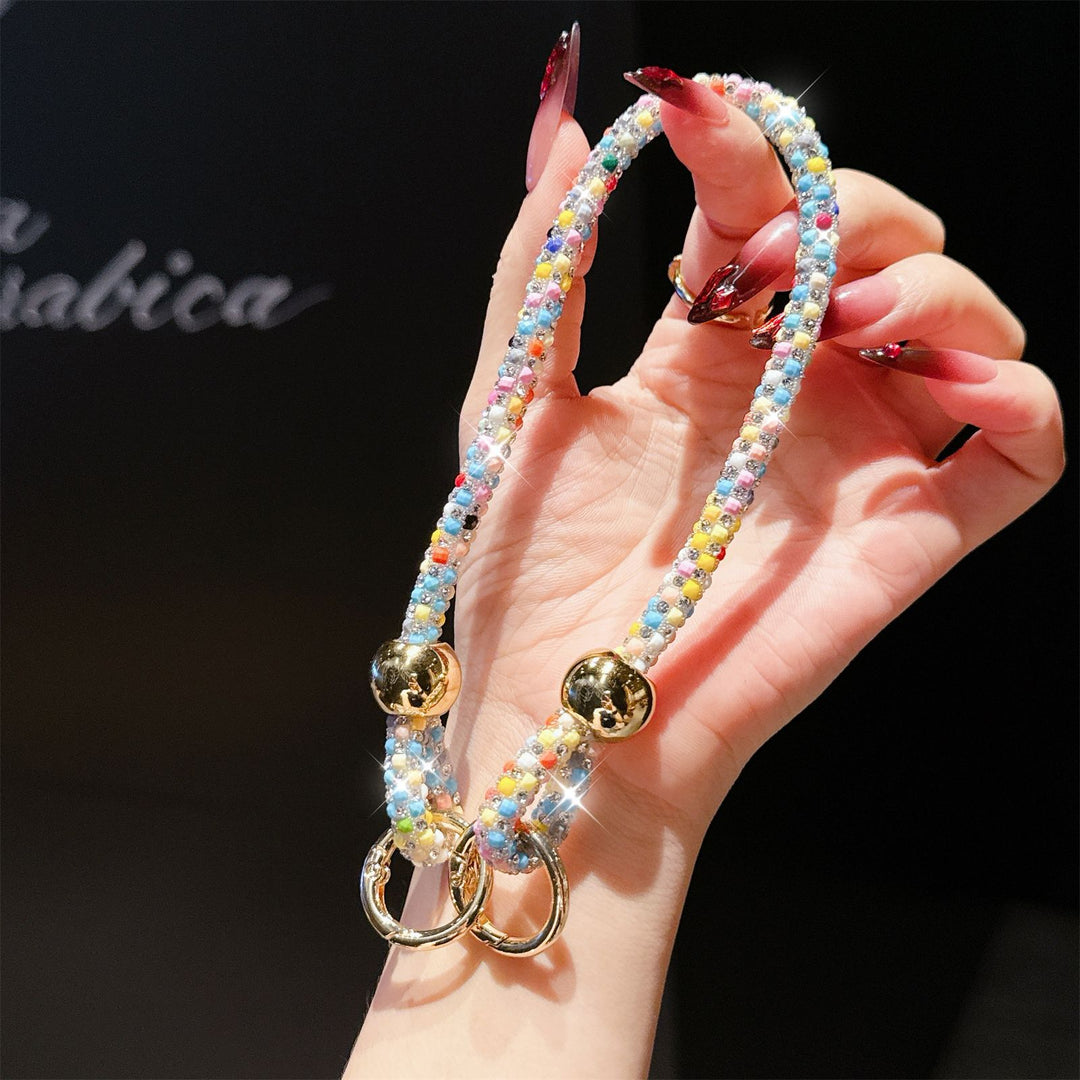 Chic Beaded Eyewear Chain Bowlift