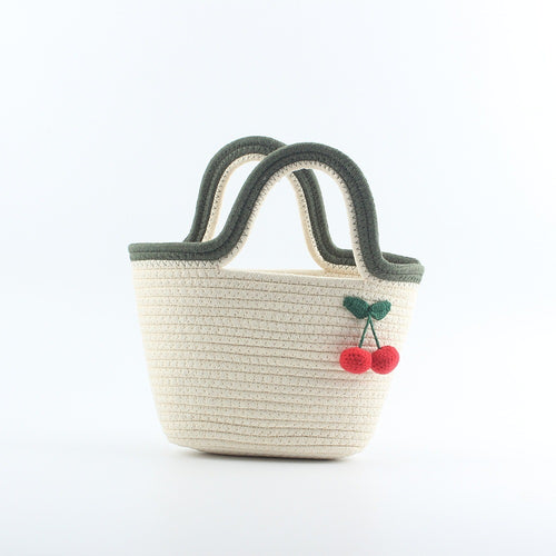 Picnic bag with cheerful fruit pattern Bowlift