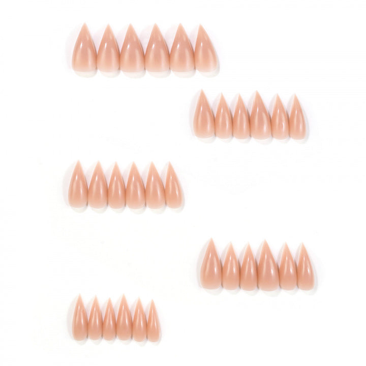 Elegant Glossy Stiletto Press-On Nails
