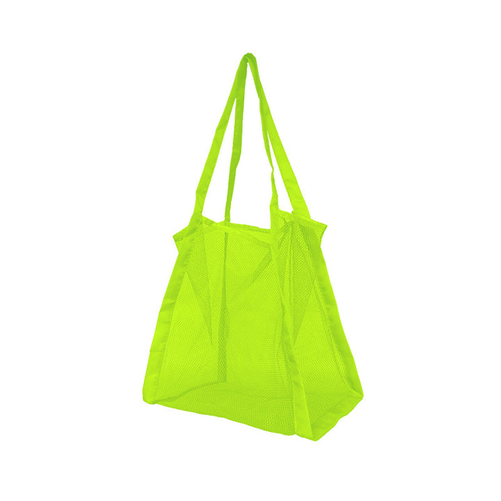 Versatile Beach Bag In Airy Mesh Design Bowlift