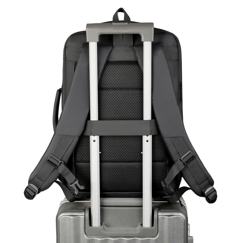 Multi-Compartment Travel Backpack Bowlift
