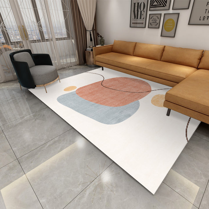 Abstract Geometric Area Rug Bowlift