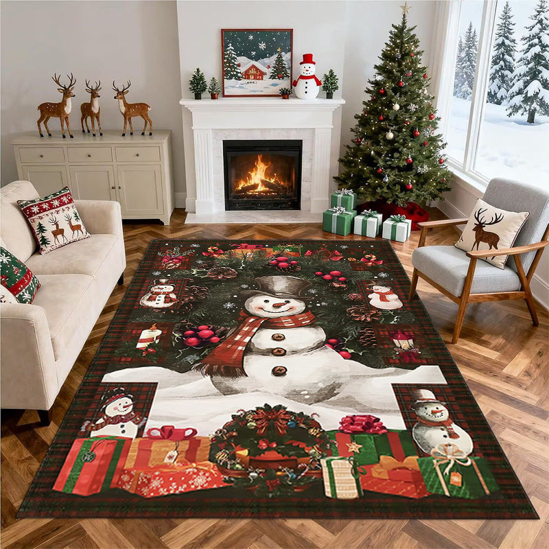 Christmas-Themed Area Rug Bowlift