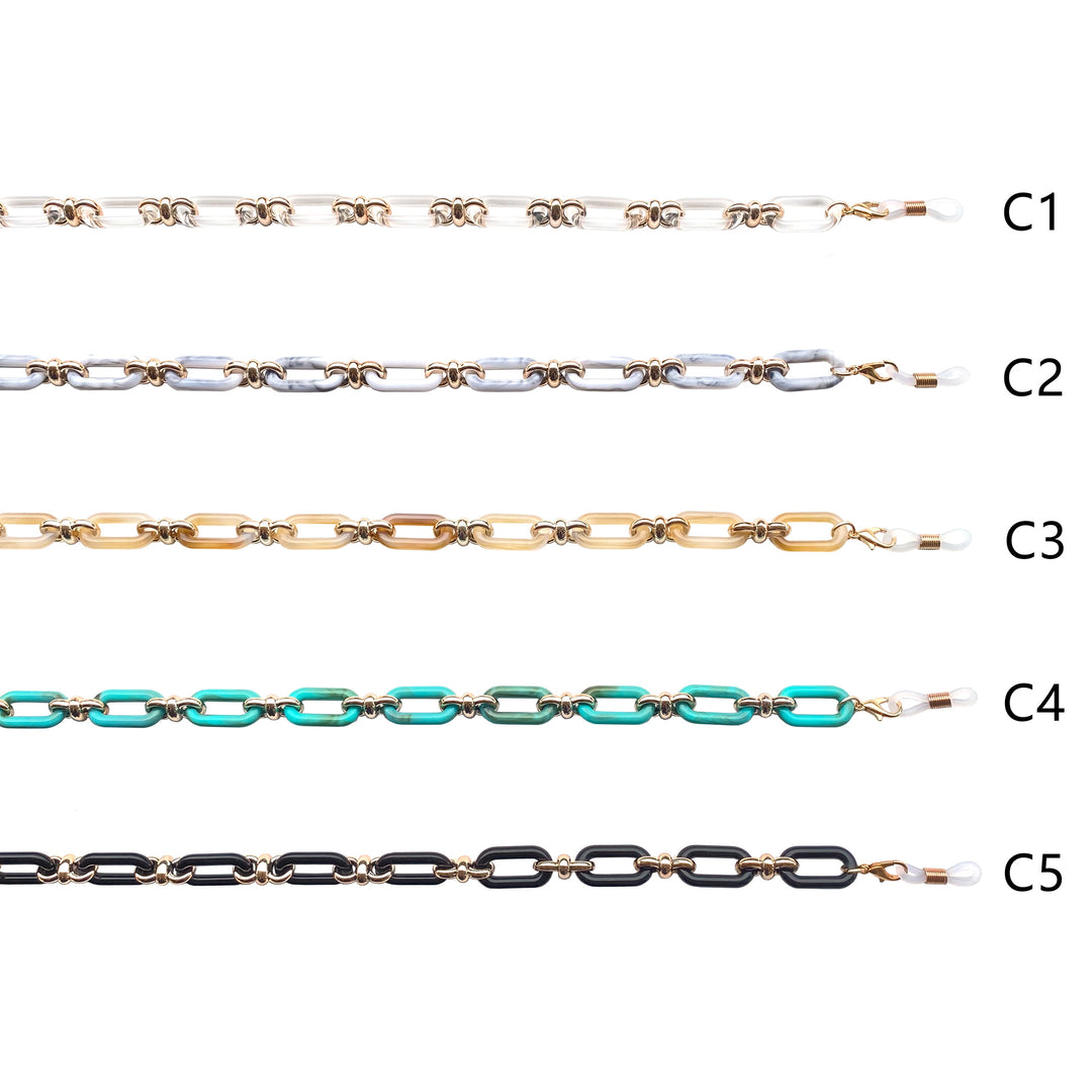 Fashionable Acrylic Chain Necklace Bowlift