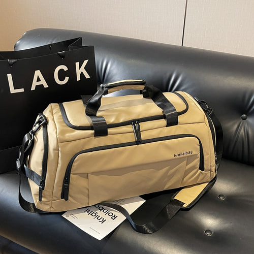 Sporty Duffel Bag With Multiple Practical Pockets Bowlift