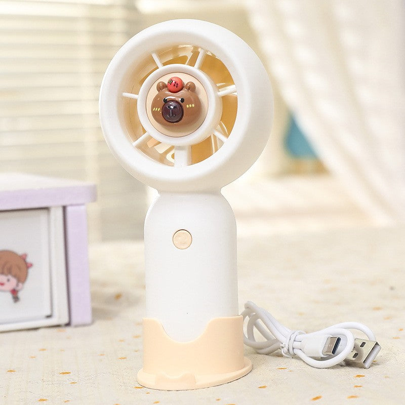 Women portable mini hand fan Bowlift