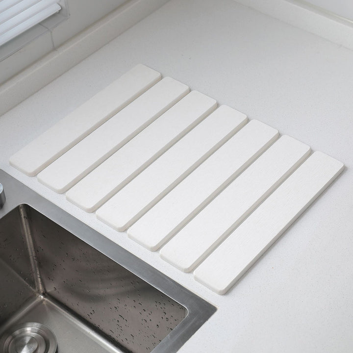 Kitchen Dish Drying Rack Mat Bowlift