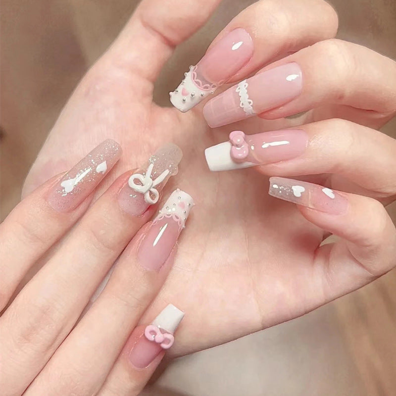 Decorative Animal-Themed Nail Art Extensions