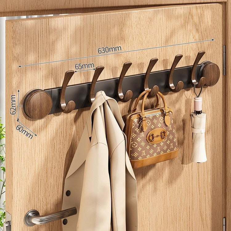 Door-Mounted Coat and Accessory Rack Bowlift