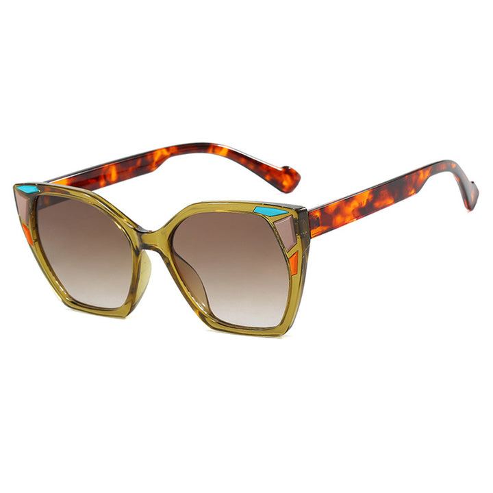 Women Fashionable Geometric Designer Glasses Bowlift
