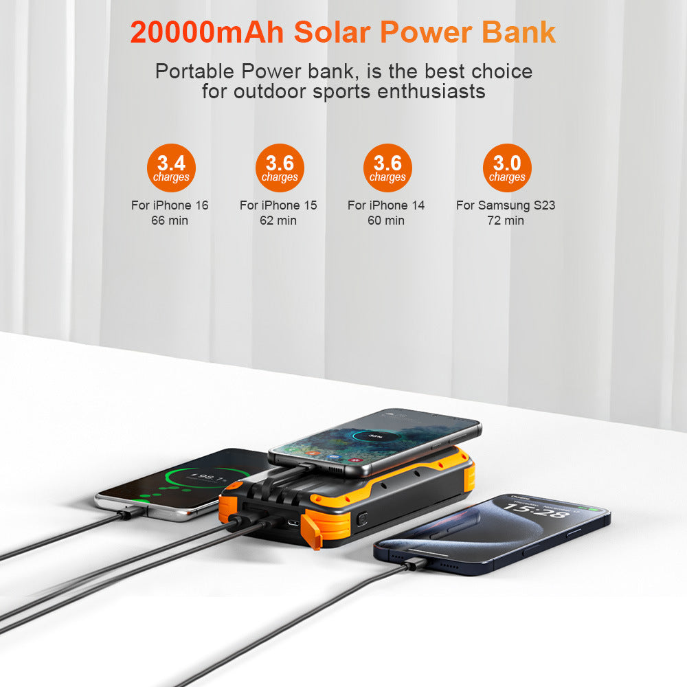 Solar charger Bowlift