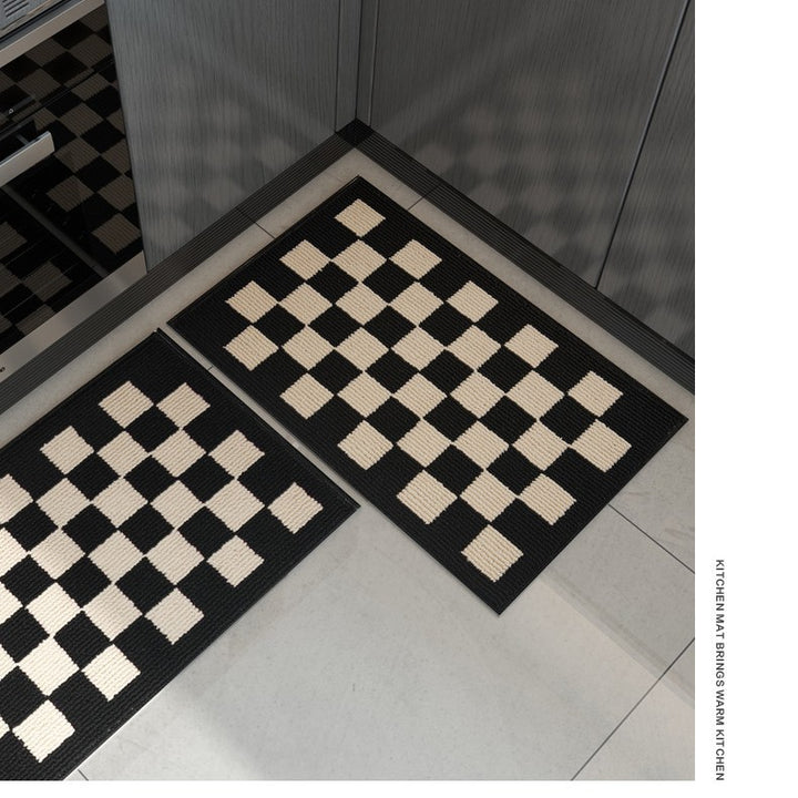 Geometric Kitchen Runner Mat