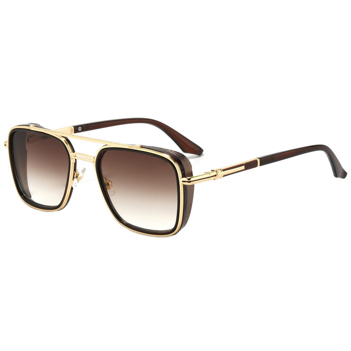 Ladies fashionable oversized sunglasses with luxurious accents Bowlift