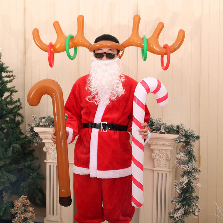 Inflatable Candy Cane Prop Bowlift
