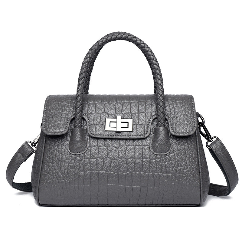 Elegant Double-Handle Handbag Bowlift