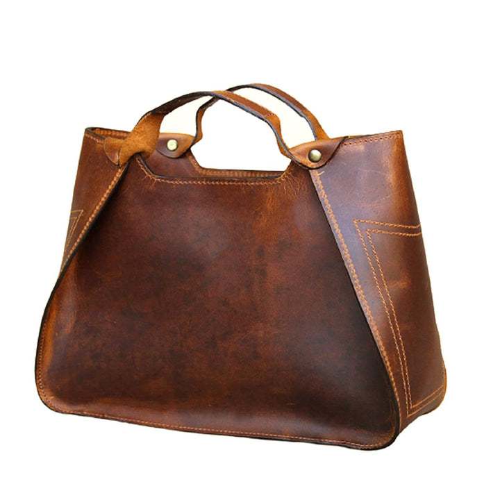 Shopping Bag Made of High-Quality Leather Bowlift