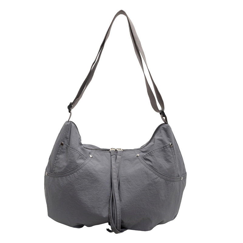 Casual Soft Fabric Hobo Bag Bowlift 1786328585