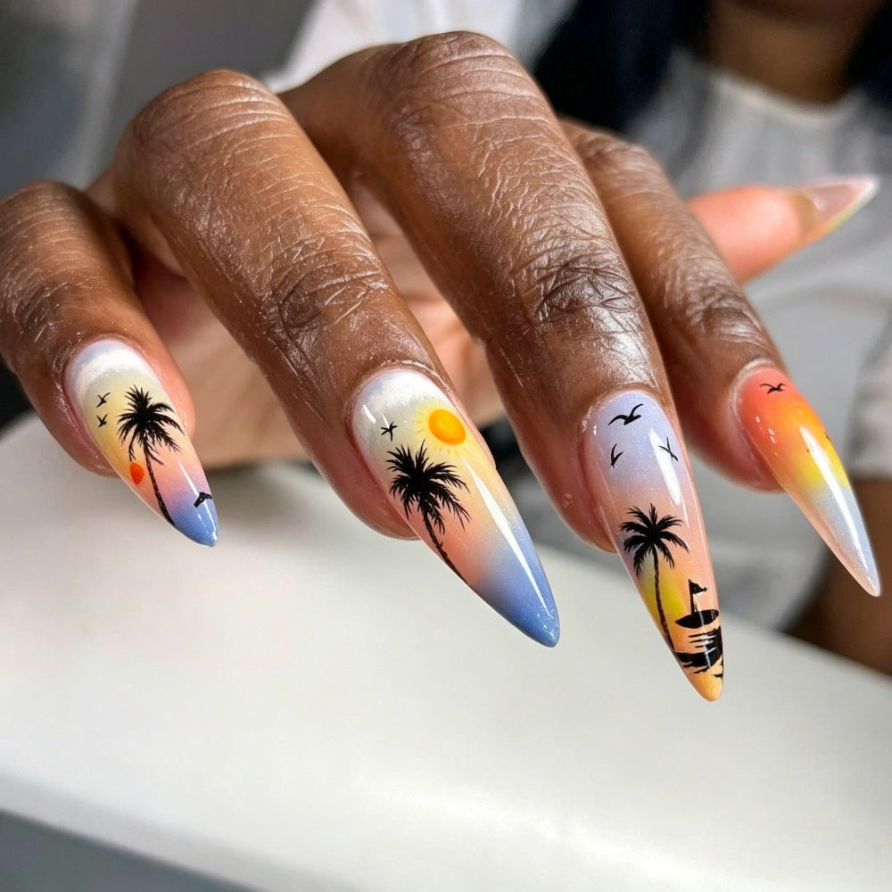 Artificial nails in tropical landscape design Bowlift