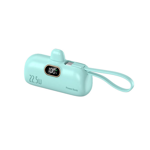 Portable power bank with fast charging technology and digital display Bowlift