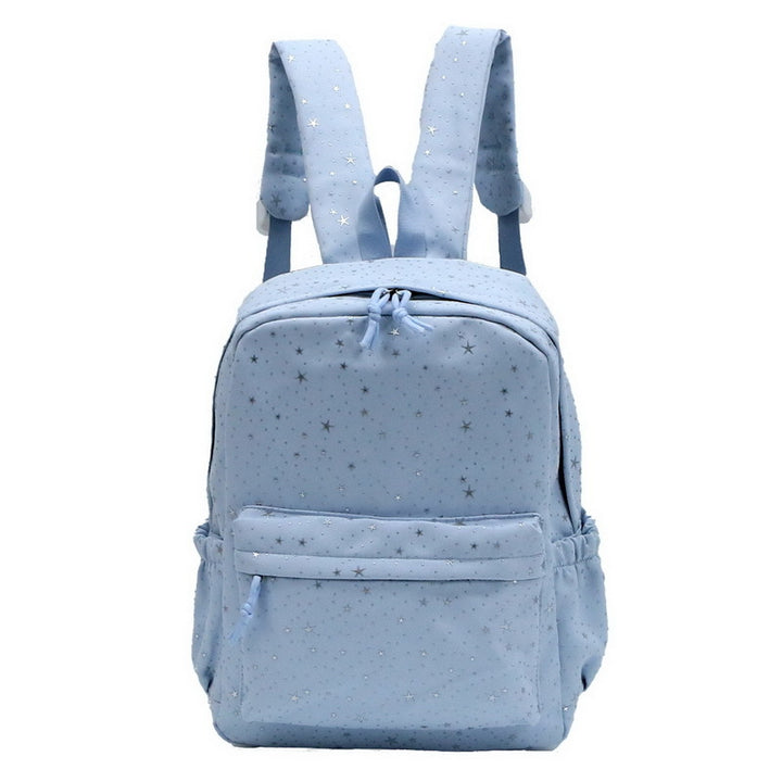 Star-Patterned Academic Backpack Bowlift