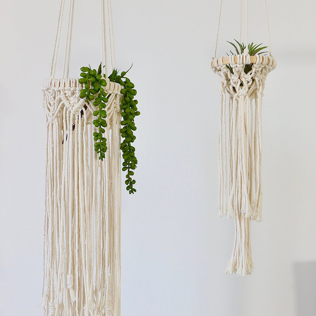 Hanging Macrame Planter Bowlift