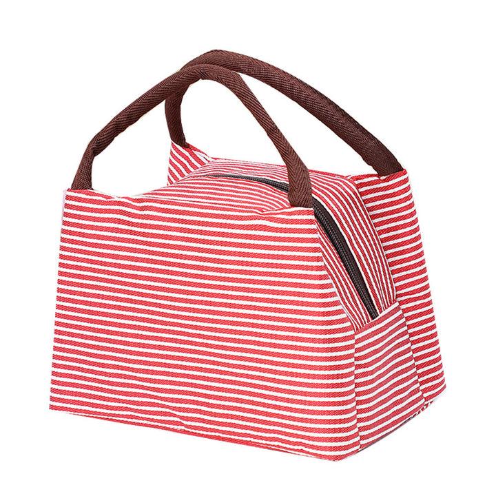 Insulated Striped Lunch Bag Bowlift