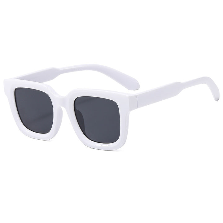 Unisex Chunky Geometric Sunglasses Bowlift
