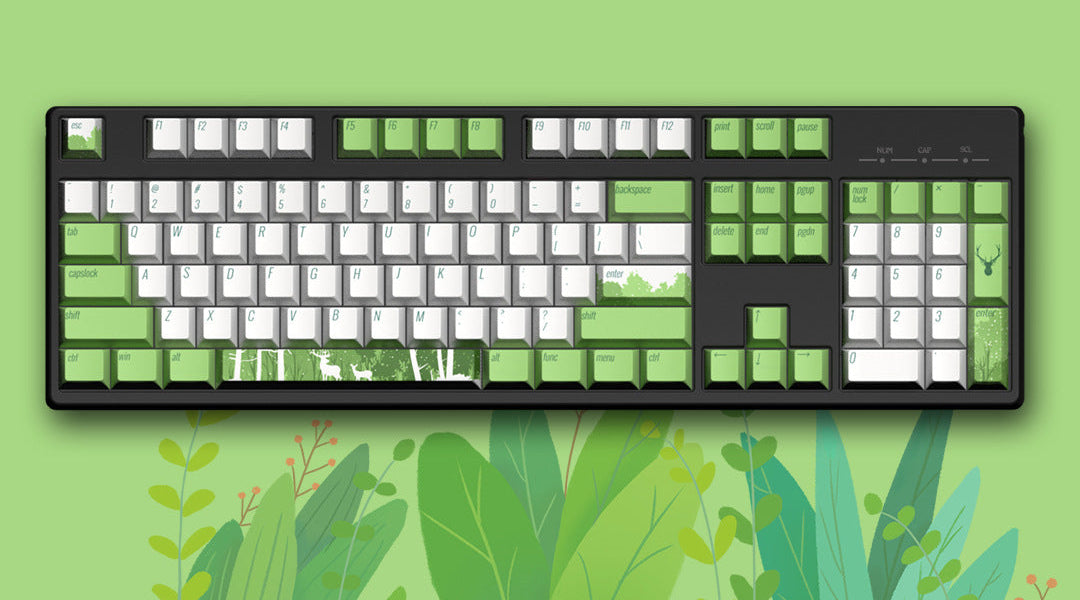 Ocean-Themed Mechanical Keyboard Bowlift