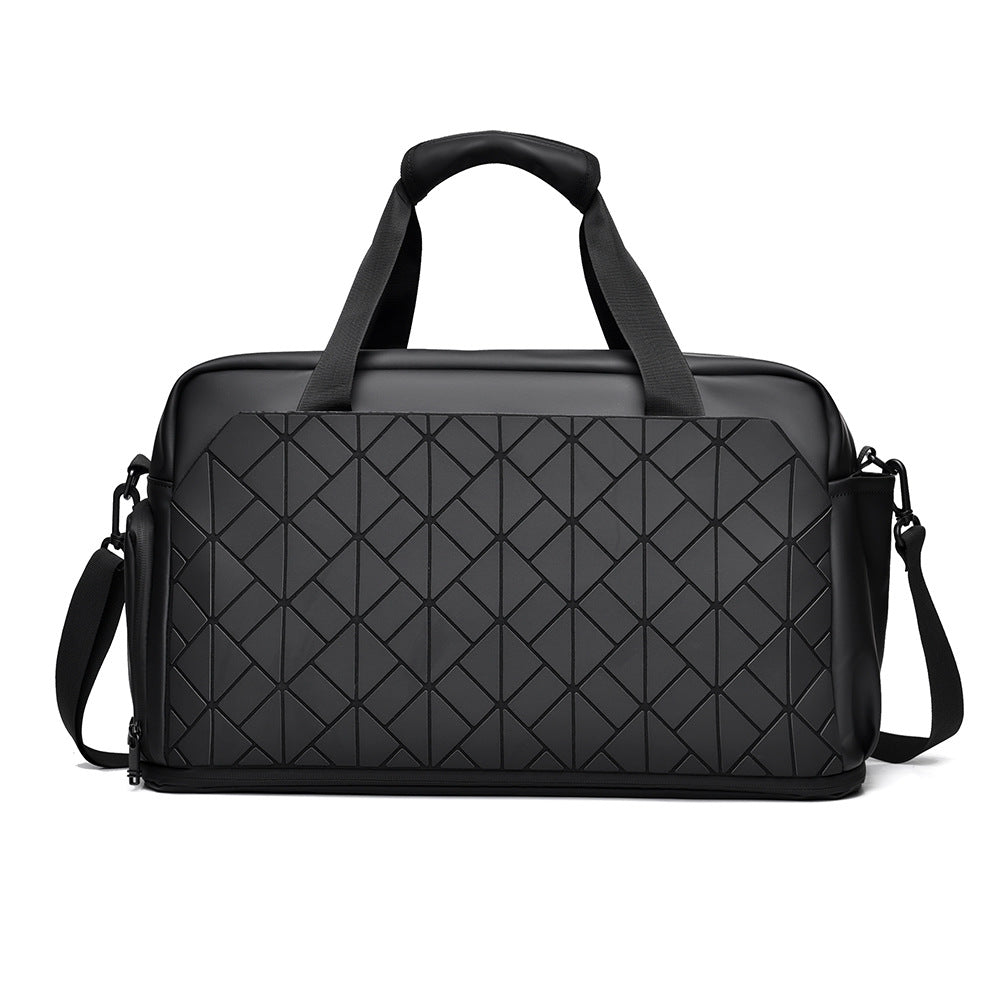 Trendy Multi-Compartment Travel Duffel Bag Bowlift