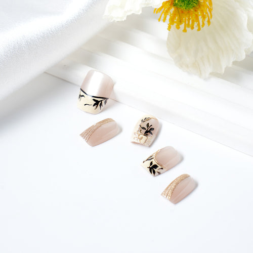 Floral-Inspired Nail Art Extensions Bowlift