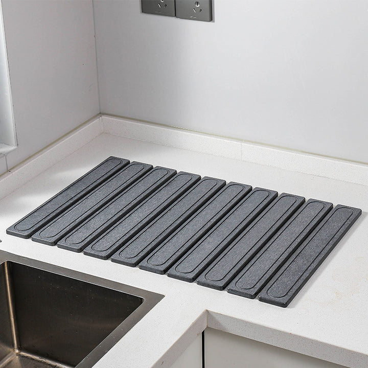 High-Absorbency Kitchen Drying Mat Bowlift
