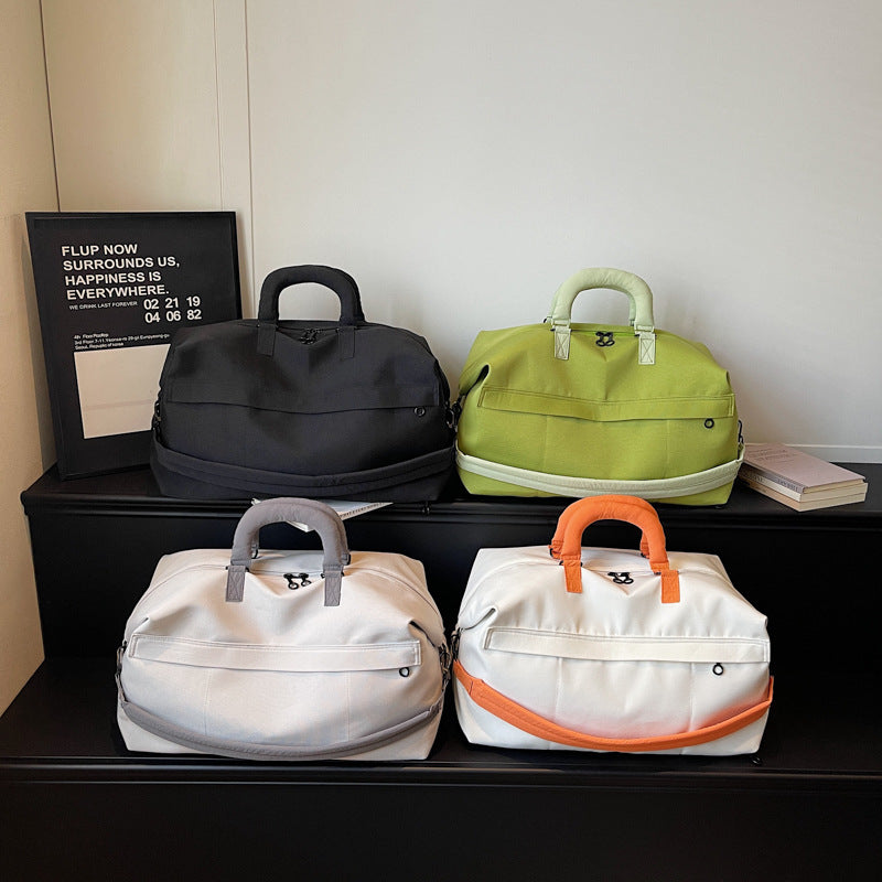 Durable Canvas Weekender Duffle Bag Bowlift
