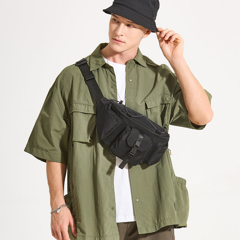 Versatile Multi-Compartment Sling Bag Bowlift