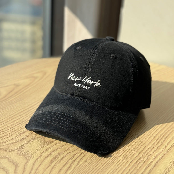 Men's Embroidered Baseball Cap Bowlift