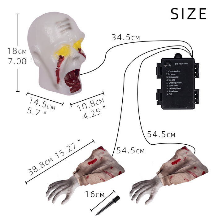 Animated Zombie Prop Bowlift