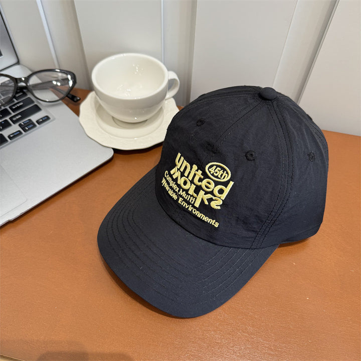 Unisex Lightweight Embroidered Baseball Cap Bowlift