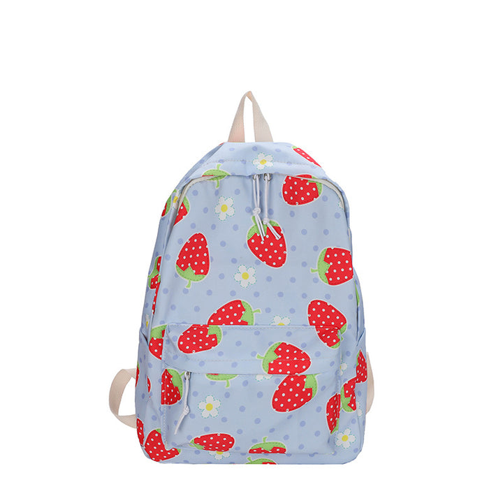 Playful Patterned Backpack Bowlift