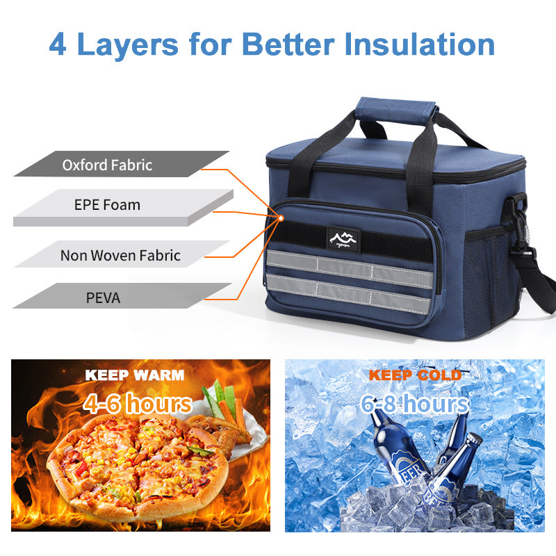 Multi-Functional Insulated Cooler Tote Bowlift