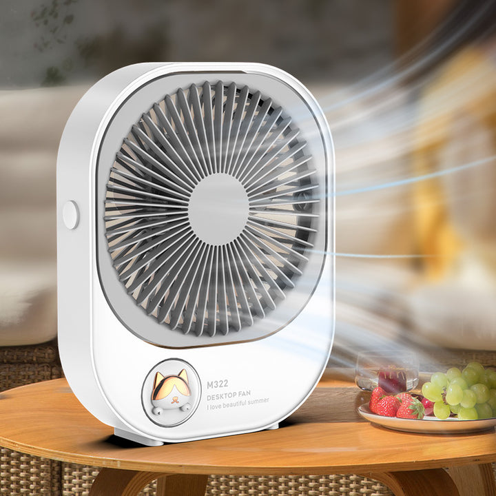 Compact Desk Fan Bowlift