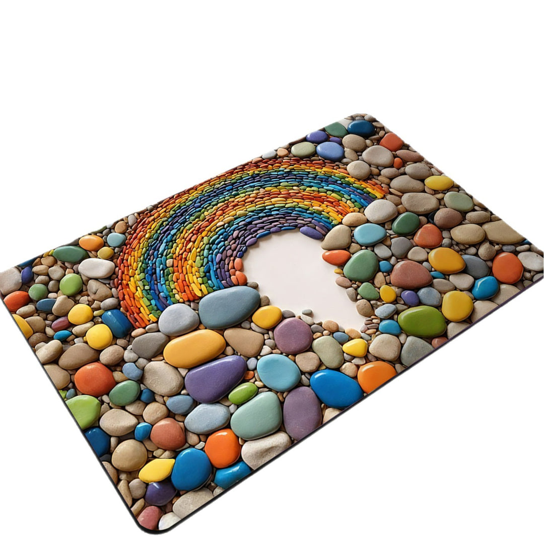 Dragonfly-Themed Bath Mat Bowlift