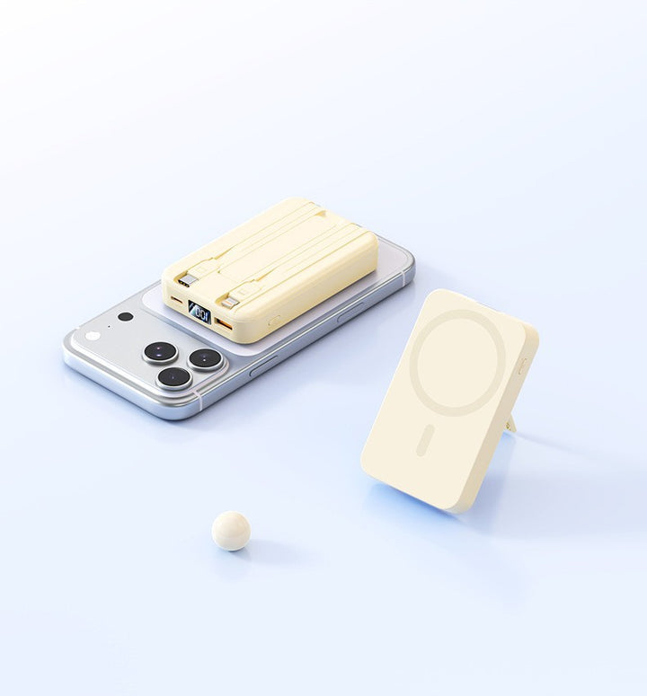 Portable power bank with fast charging technology and innovative smart function Bowlift