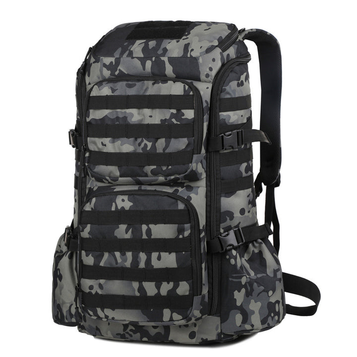 Tactical Camo Exploration Backpack Bowlift