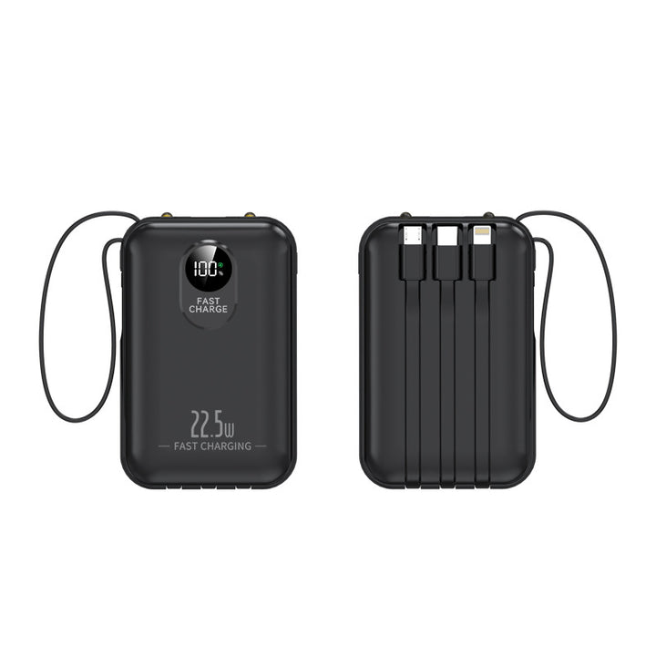 Portable power bank with fast charging function and LED display Bowlift