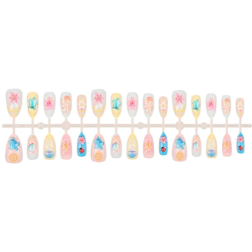 Themed Press-On Nail Art Set