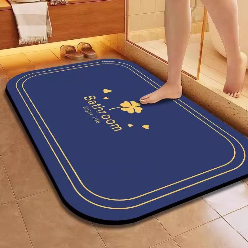 Soft Plush Bathroom Mat Bowlift