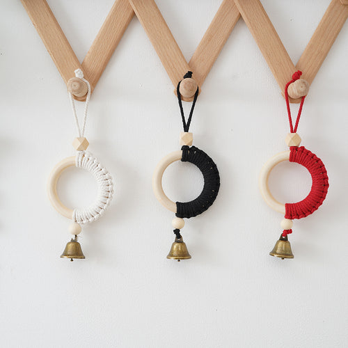 Decorative Macrame Wall Art with Bell Bowlift