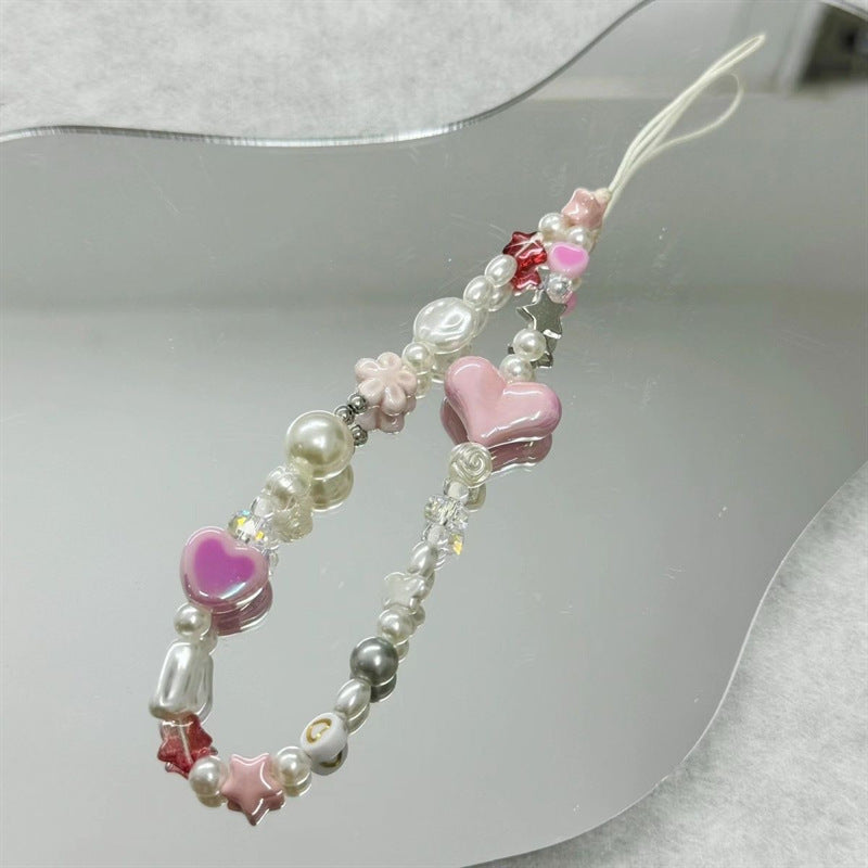 Decorative Beaded Phone Lanyard Bowlift 1790135943